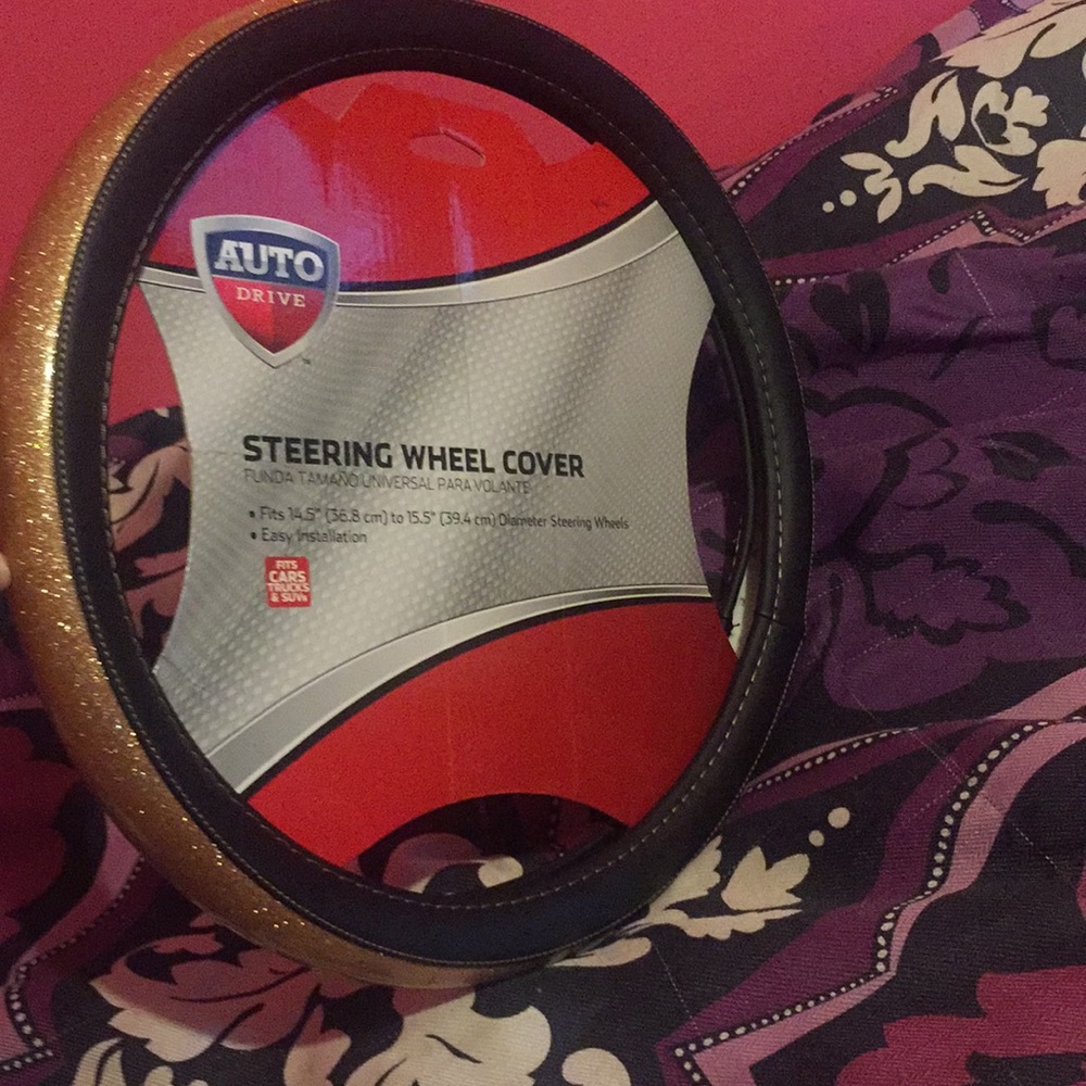 14.5 to 15.5 steering wheel cover